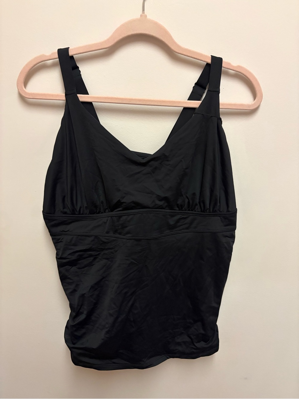 Knix NWT Black XXXL+ V-Neck Tankini Top